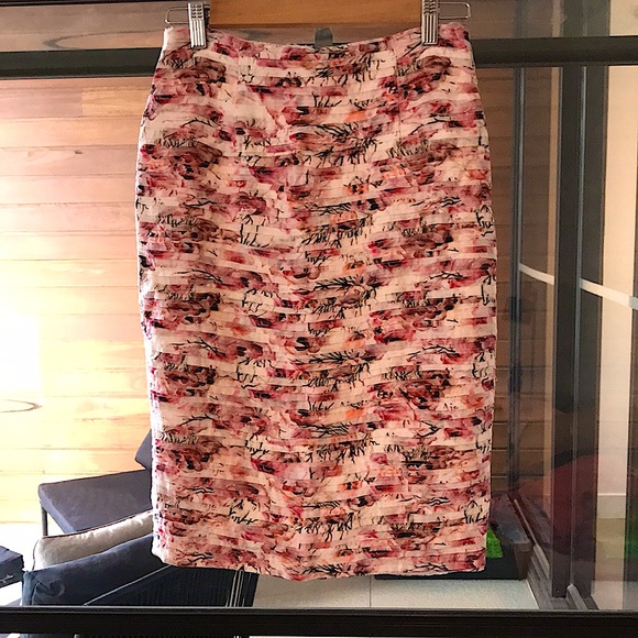 Aje Dresses & Skirts - Aje floral pencil skirt